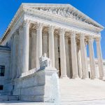 EMERGENCY PLEA to Supreme Court — Delay Ruling NOW! United States Supreme Court building with Corinthian columns