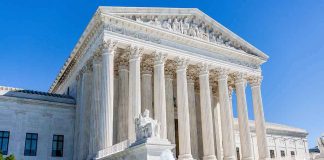 EMERGENCY PLEA to Supreme Court — Delay Ruling NOW! United States Supreme Court building with Corinthian columns