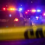 Hours Before The Crash She Sent A Text — One Word Stood OUT Police cars with flashing lights behind yellow caution tape at night