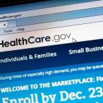 760,000 People Lost Their Plan! Screenshot of the HealthCare.gov website with enrollment information