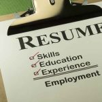 Washington Tests Robot Interviewers — What They Want to AVOID A resume checklist on a clipboard highlighting skills, education, experience, and employment
