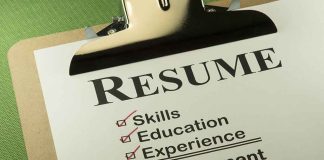 Washington Tests Robot Interviewers — What They Want to AVOID A resume checklist on a clipboard highlighting skills, education, experience, and employment