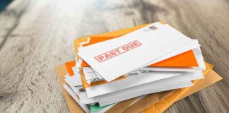 8,500 PIECES OF MAIL Never Arrived — LOOK Who Had Them Stack of mail with past due notice on top