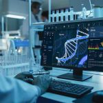 New VIRUS Emerges Near WUHAN — Is THIS a REPEAT of COVID?? Scientist analyzing DNA model on computer in laboratory