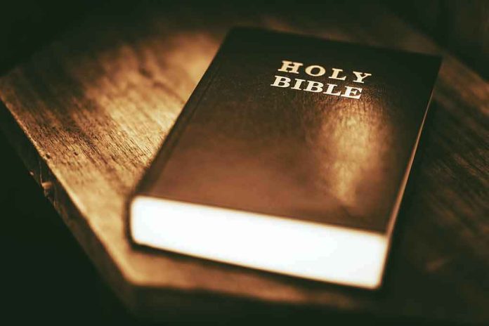 shutterstock_248700502 Holy Bible on a wooden table