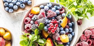 RECALL: E. Coli Berry List Grows AGAIN — Under A Label You KNOW Bowl of mixed frozen berries and peach slices