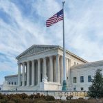 Trump Issues EMERGENCY Plea To SCOTUS U.S. Supreme Court building with American flag