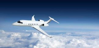 Jet Plunged For TWO MINUTES — And The Tower Had ONE Question Private jet flying above clouds